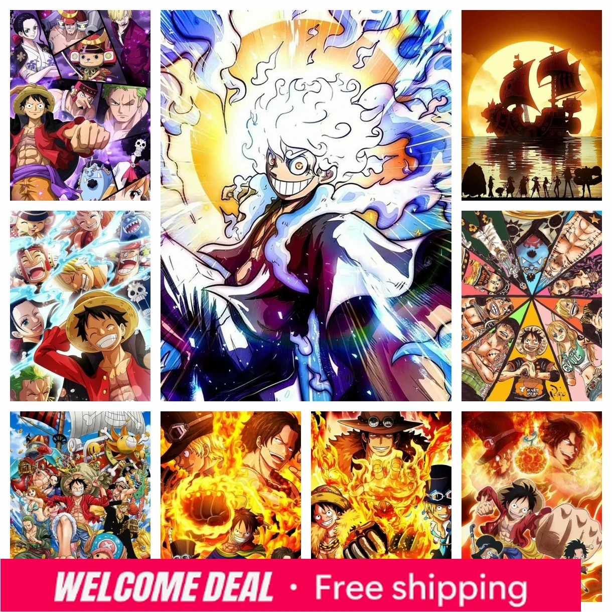 Resin Art Painting - 2026 2024 Neues Japan Anime One