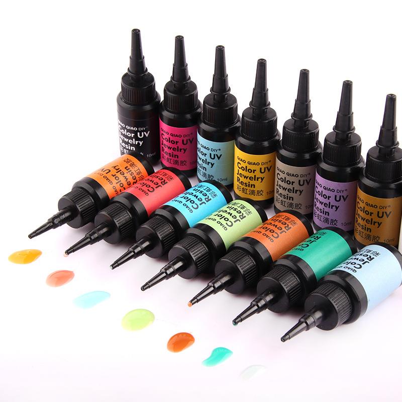 Resin Dye Opaque - 29 Farben UV-Epoxidharz-Kleber zum Selbermachen, handbemalte