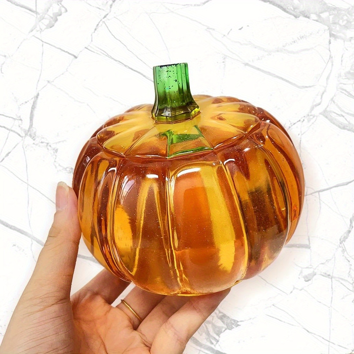 5'' große Kürbisglasform, Hall – Resin Art Clay Bewertung und Preis