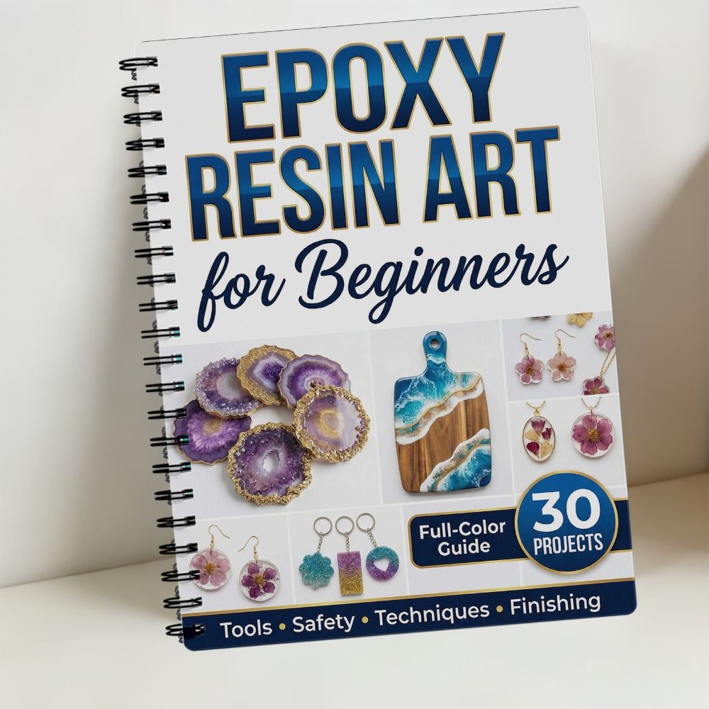 Schritt-für-Schritt-Epoxidharz – Resin Art Book Bewertung und Preis