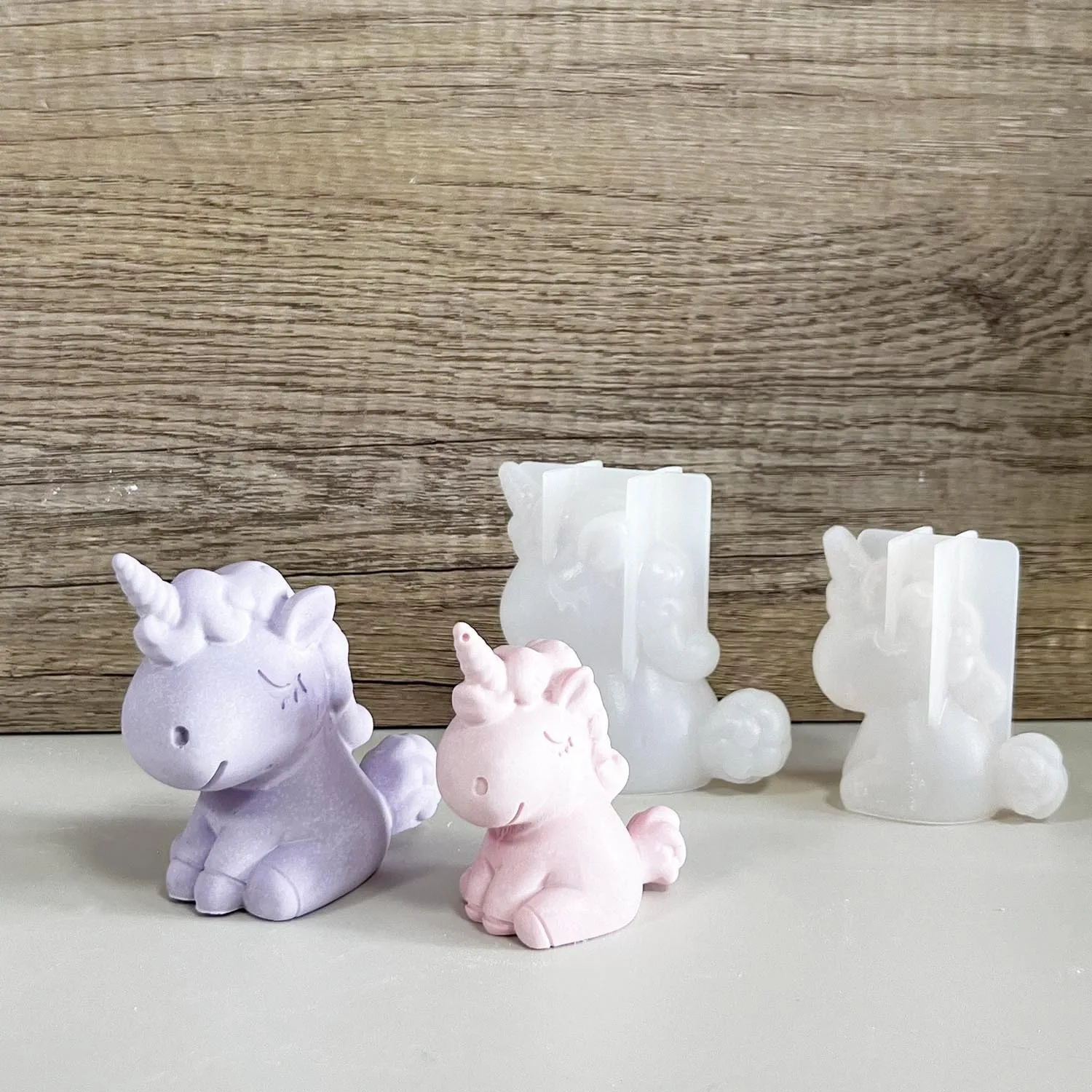 3D Geometrische Silikon Einhor – Resin Art Clay Bewertung und Preis
