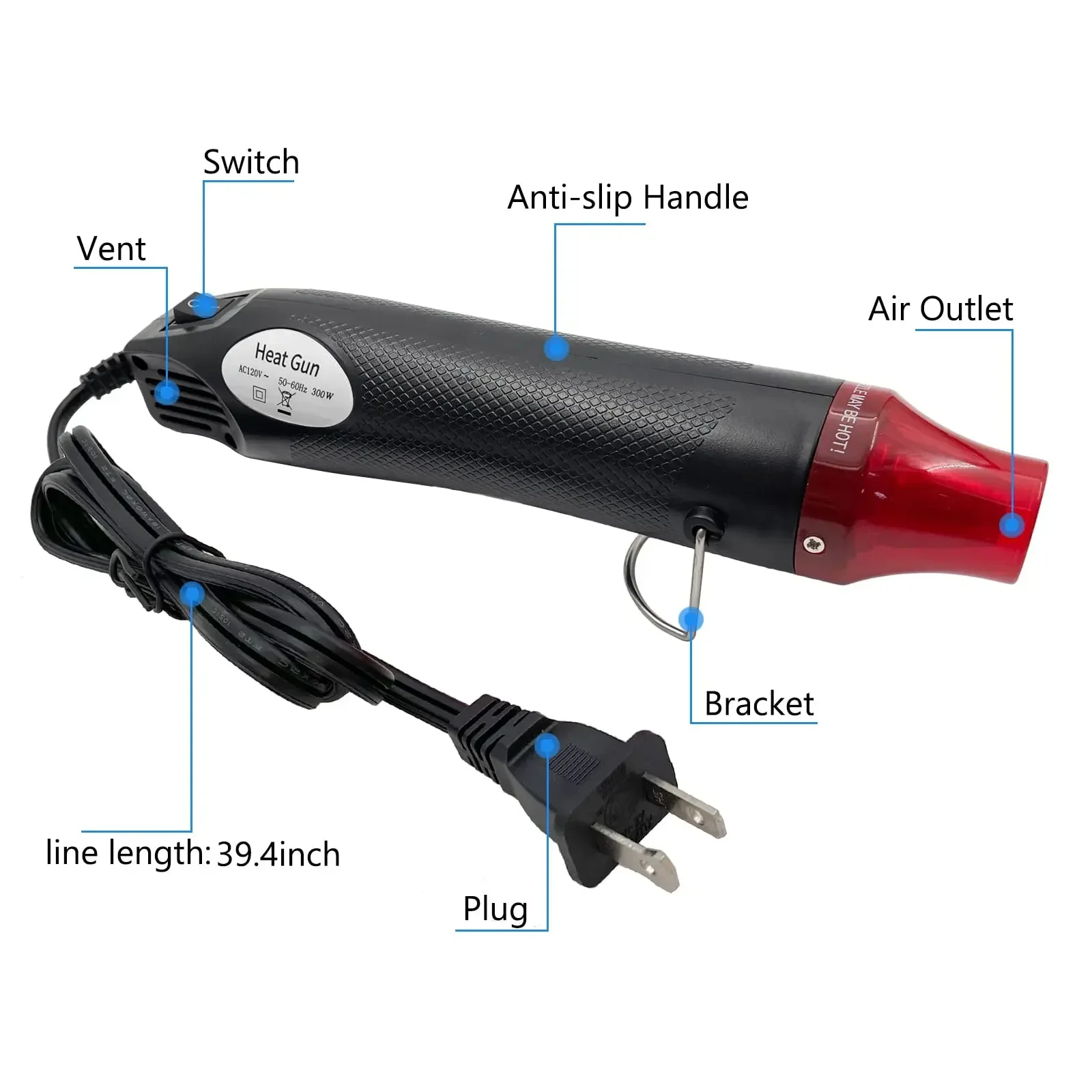 Mini-Heißluftpistole für DIY-B – Resin Art Heat Gun Bewertung und Preis