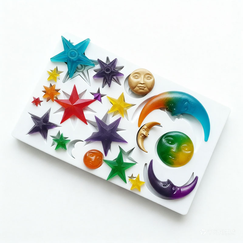 Sonnengesicht, Mond, Sterne, P – Resin Art Products Bewertung und Preis