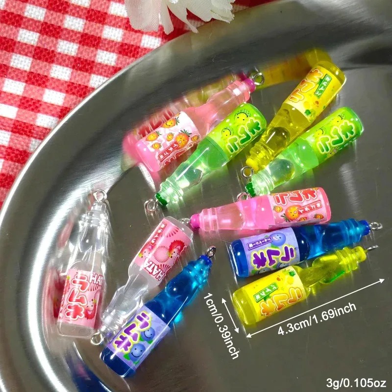 10 Stück kleine Getränkeflasch – Resin Art Pendant Bewertung und Preis