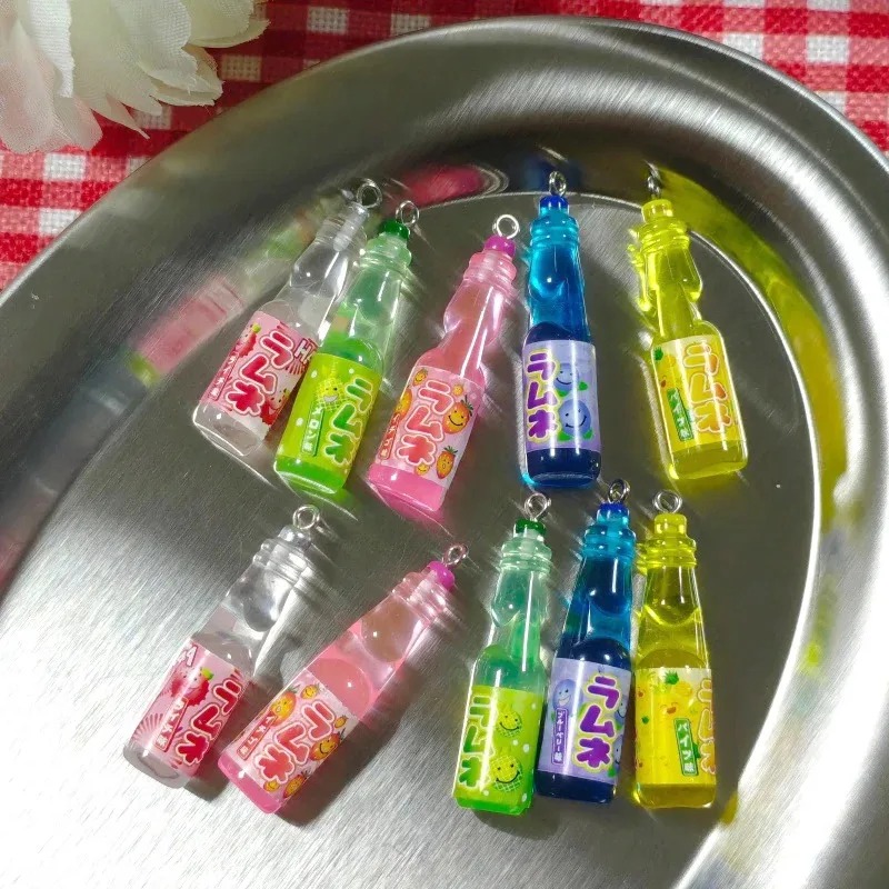 10 Stück kleine Getränkeflasch – Resin Art Pendant Bewertung und Preis