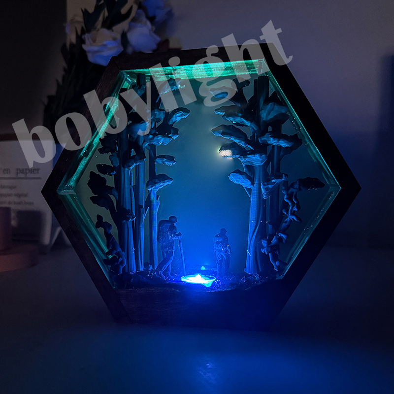 Wandfahrer-Figur Tischlampe au – Resin Artist Bewertung und Preis