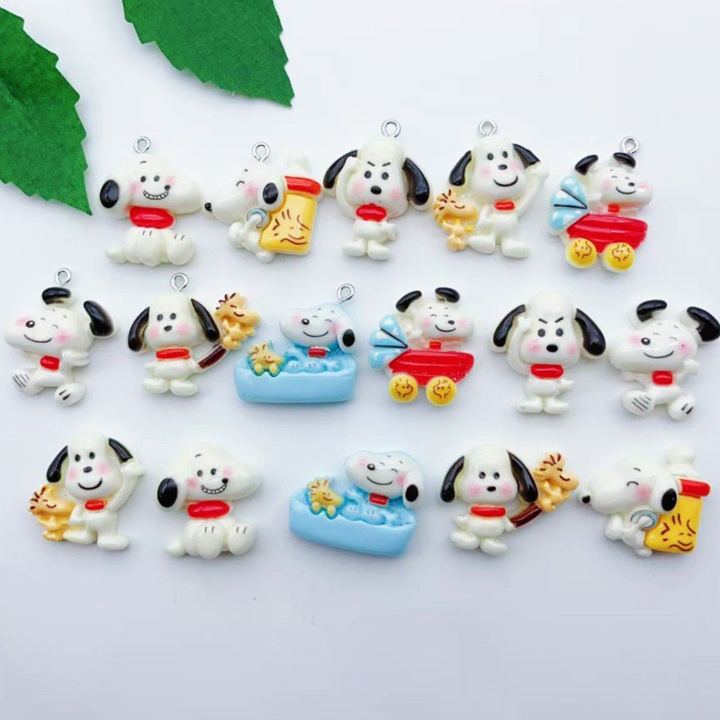 12 Stück Cartoon-Hunde-Anhänge – Resin Art Store Bewertung und Preis