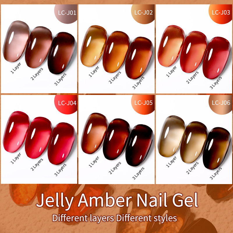 LILYCUTE 7ML Jelly Amber Gel N – Resin Dye Opaque Bewertung und Preis