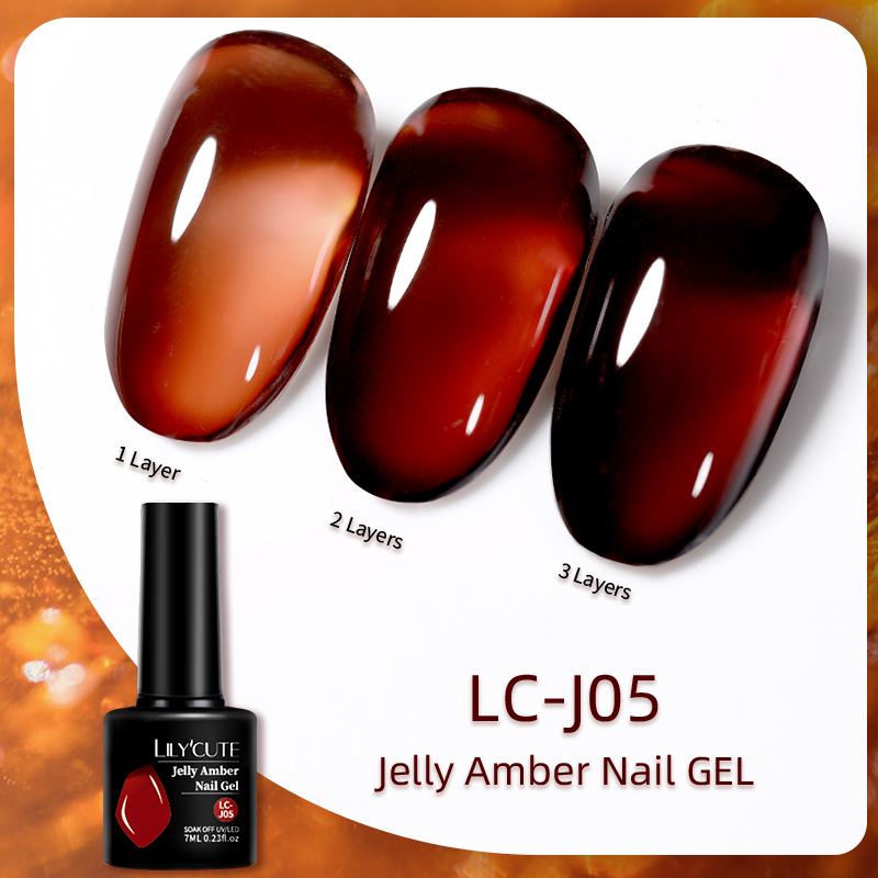 LILYCUTE 7ML Jelly Amber Gel N – Resin Dye Opaque Bewertung und Preis