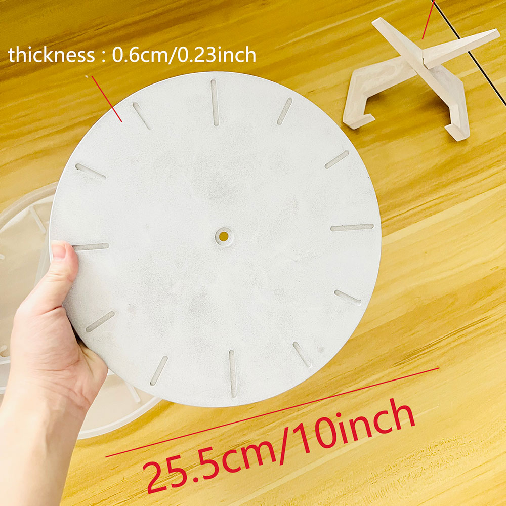 Uhr Zifferblatt Ständer Form D – Resin Art Clock Bewertung und Preis
