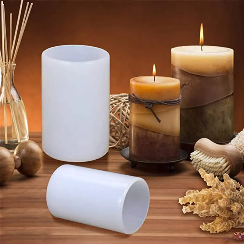 Zylinder Silikon Kerze Formen  – Resin Art Clay Bewertung und Preis