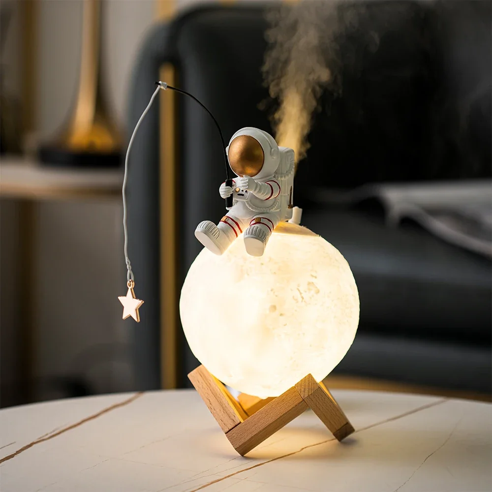 Nordischer Astronaut Angeln St – Resin Art On Wood Bewertung und Preis
