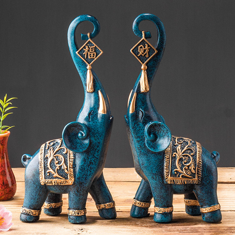 Ein Paar Glücksbringende Elefa – Resin Art Wedding Gift Bewertung und Preis