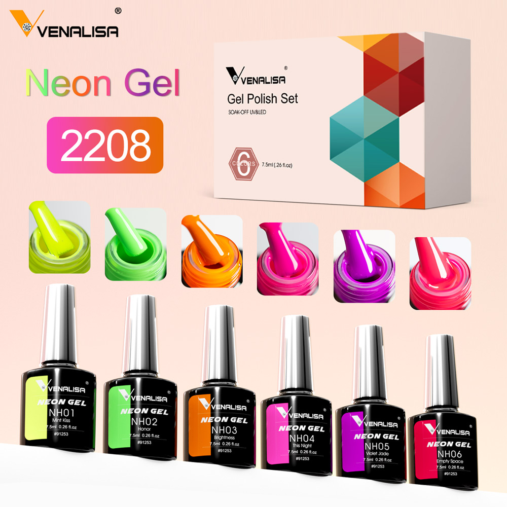 VENALISA Neon-Gel-Nagellack-Se – Resin Art Training Bewertung und Preis