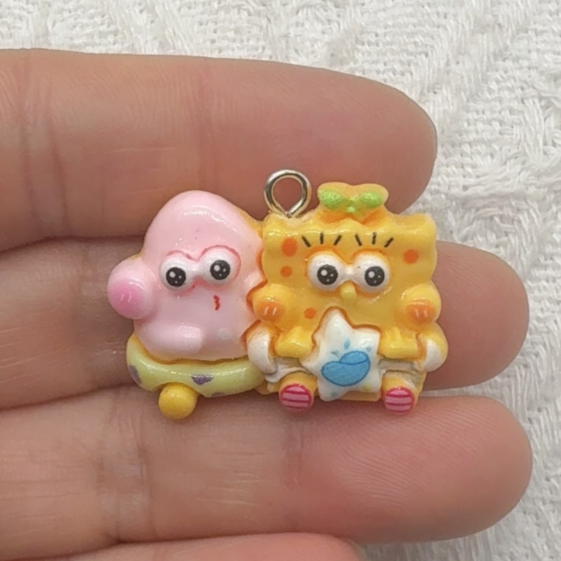 10 Stück Cartoon-Harzanhänger, – Resin Art Store Bewertung und Preis