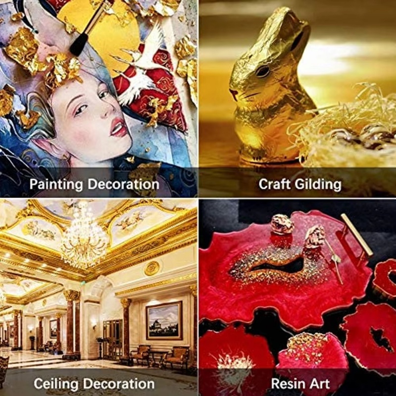 100 Stück Imitations-Gold-Silb – Resin Art Wedding Gift Bewertung und Preis