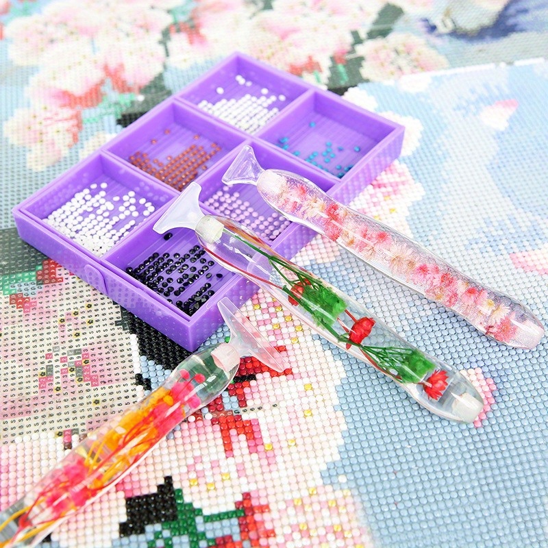 1 Set Blumendesign Harz 5D Dia – Resin Art Design Bewertung und Preis